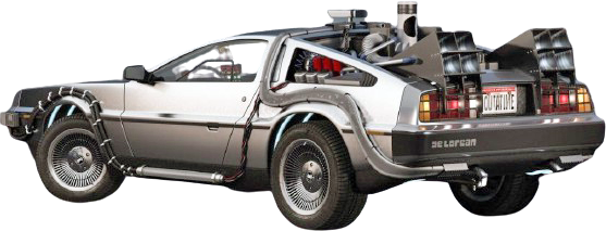 Delorean Ritorno al Futuro film noleggio in tutta Italia