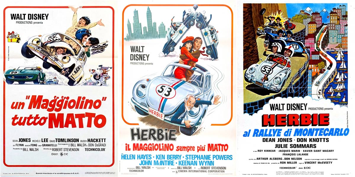 Un Maggiolino Tutto Matto | Herbie Maggiolino Sempre Più Matto | Herbie – Il Rally di Montecarlo film