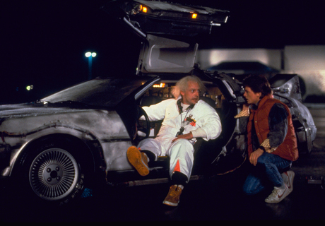 Noleggio la Delorean di Ritorno al futuro