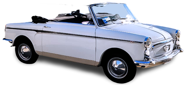 Noleggio Autobianchi Bianchina cabrio 1968 Lombardia e Piemonte