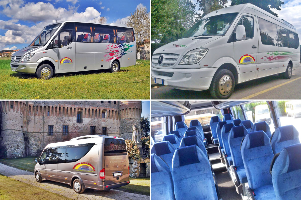 Noleggio minibus e van per trasporto persone e gite turistiche in Umbria 🚌