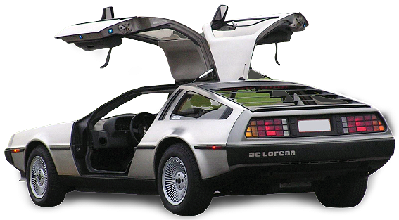 Noleggio auto Delorean DMC 12 Ritorno al futuro