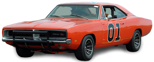 Generale Lee Hazzard noleggio Dodge Charger RT