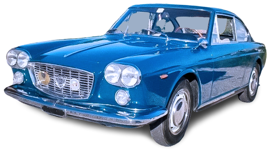 Lancia Flavia Coupé noleggio in Umbria