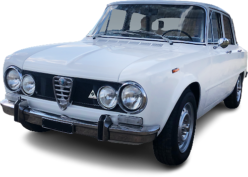 Noleggio Umbria Toscana Marche Alfa Romeo Giulia 1300
