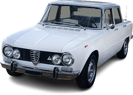 Noleggio Umbria Toscana Marche Alfa Romeo Giulia 1300