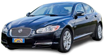 Noleggio Jaguar XF in Umbria Lazio Toscana Abruzzo Marche