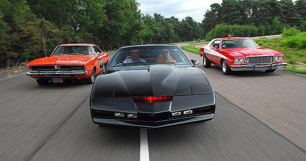 Kitt Supercar Delorean DMC 12 Generale Lee Hazzard Ford Gran Torino Starsky & Hutch