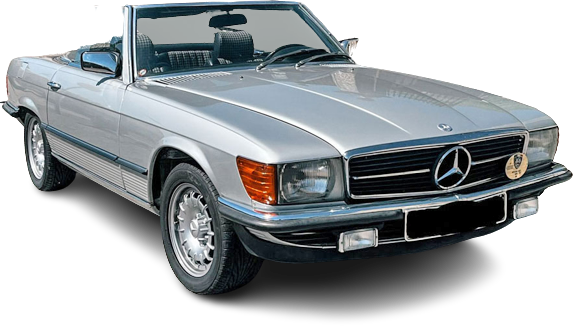 Noleggio Mercedes 280 SL in Veneto