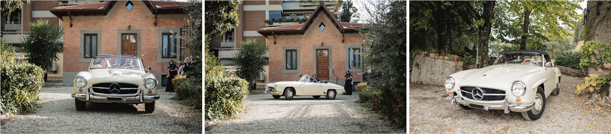 Noleggio in Toscana Firenze Arezzo Siena Cortona Umbria Perugia Mercedes 190 SL 1958
