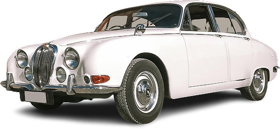 Noleggio Jaguar MK2 in Umbria Toscana Marche