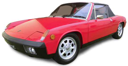 Noleggio Porsche 914 in Umbria Perugia