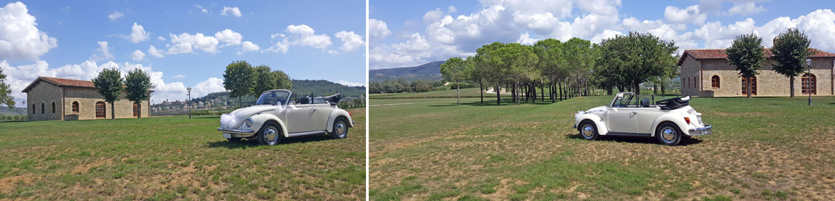 Tour enogastronomici, giri turistici, gite culturali in Umbria con auto e pulmini d'epoca.