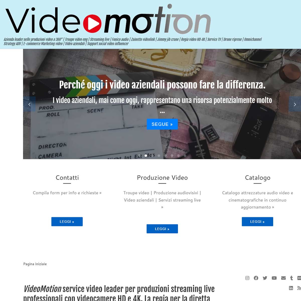 Videomotion noleggio camcorder 4k fs7