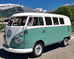 Noleggio Volkswagen Transporter Piemonte Samba Bus Bulli Kombi Yuppies