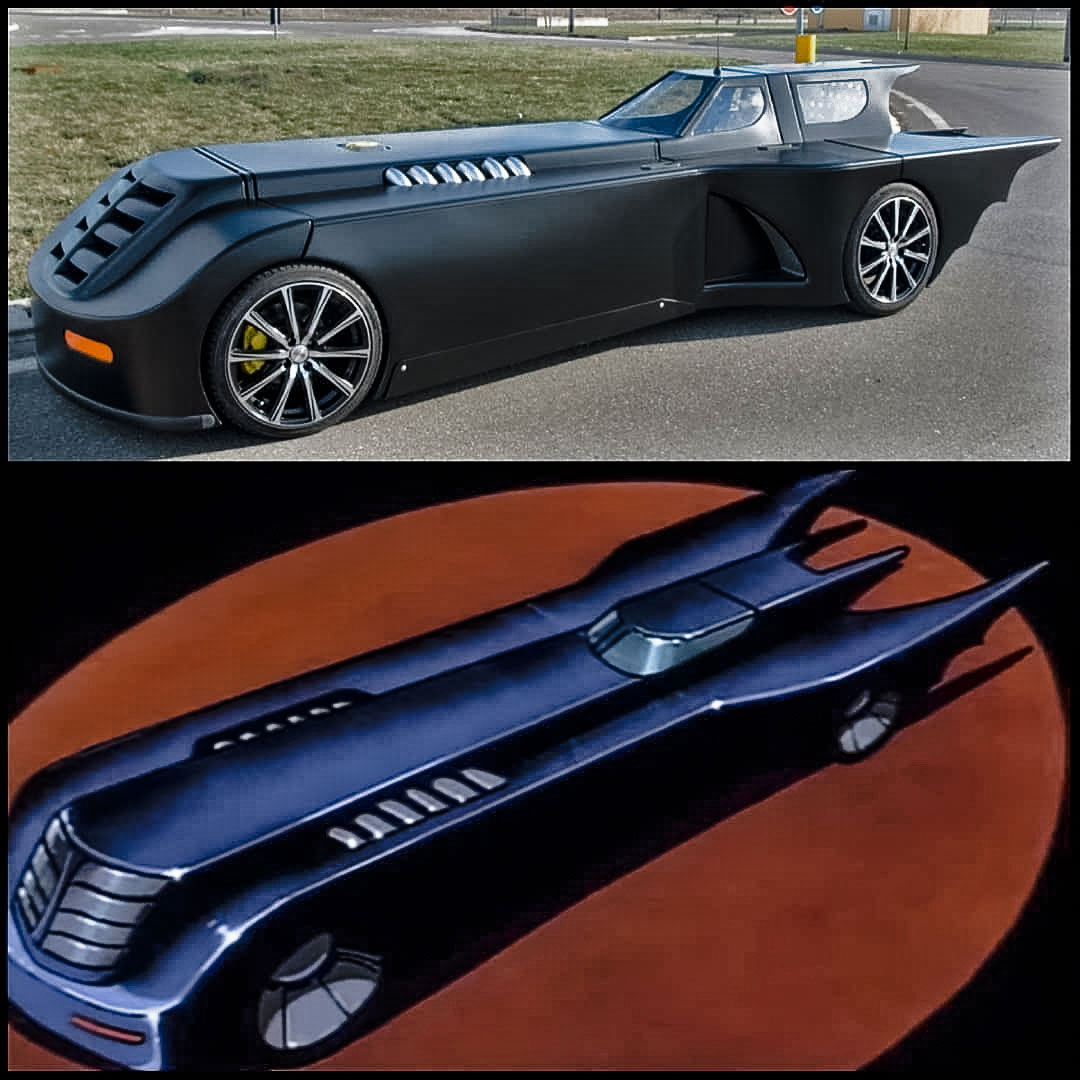 Batmobile Maserati Animated series