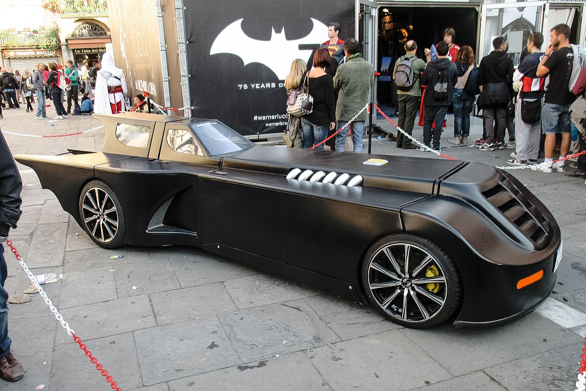 Batmobile Maserati Animated series