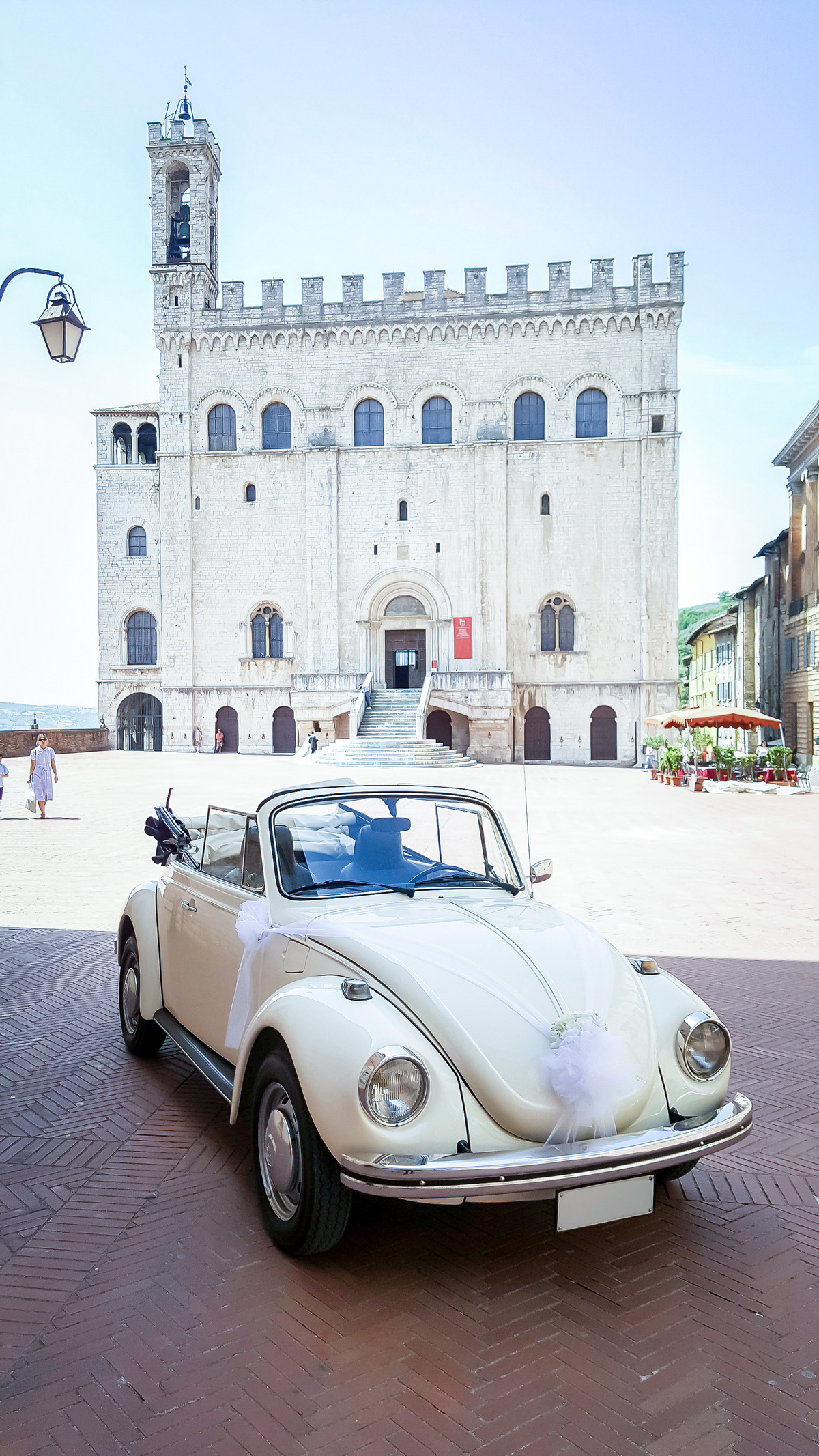 Maggiolone bianco avorio cabrio del 72 sposi