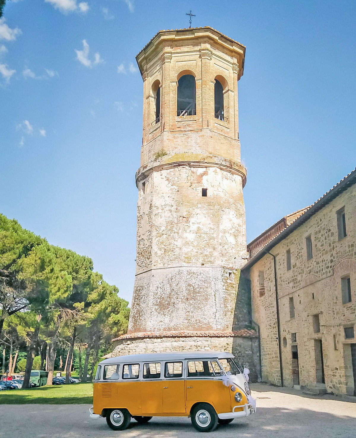 Volkswagen T1 pulmino Transporter, Bus Bulli, Samba giallo ocra